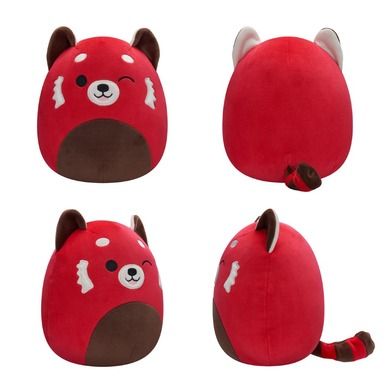 Squishmallows, Cici the Winking Red Panda, panda ruda, maskotka, 19 cm