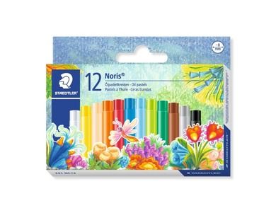 Staedtler, Noris Club, pastele olejne, 12 kololorów