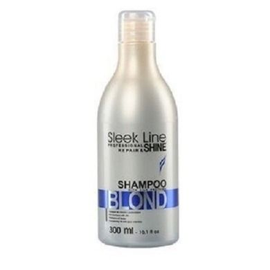 Stapiz, Sleek Line Blond Shampoo, szampon do blond włosów zapewniający platynowy odcień, 300 ml