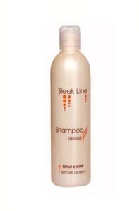 Stapiz, Sleek Line, szampon z jedwabiem do włosów farbowanych, 300 ml