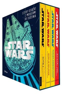 Star Wars. Cztery książki z modelami do złożenia