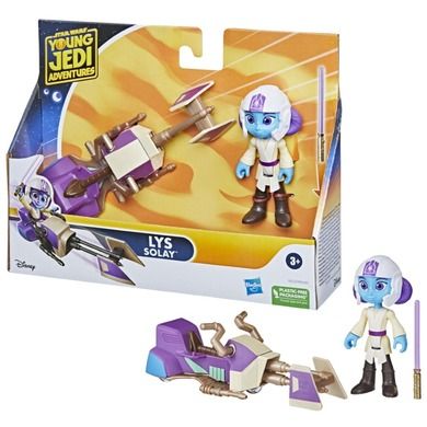 Star Wars, Przygody Młodych Jedi, Lys Solay, figurka z pojazdem