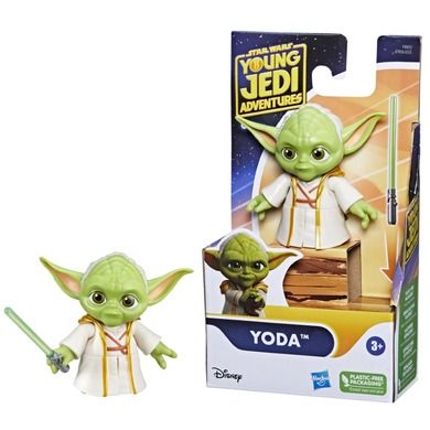Star Wars, Przygody Młodych Jedi, Yoda, figurka podstawowa, 10 cm