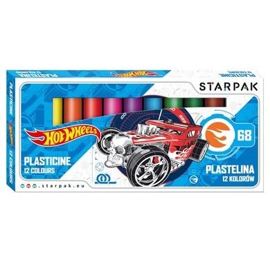 Starpak, Hot Wheels, plastelina, 12 kolorów