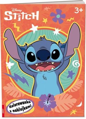 Stitch. Kolorowanka z naklejkami