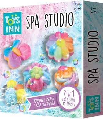 Stnux, Spa Studio Flower, świecące kule do kąpieli, zestaw kreatywny