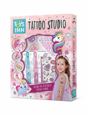 Stnux, Tatoo Studio, tatuaże, jednorożec