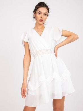Sukienka damska, biała, Italy Moda