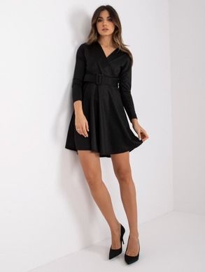 Sukienka damska, czarna, Italy Moda