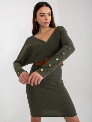Sukienka damska, khaki, Och Bella