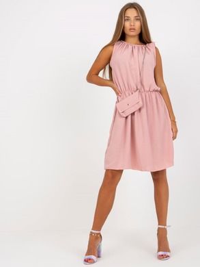 Sukienka damska, różowa, Italy Moda