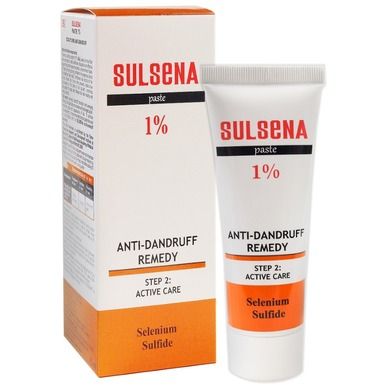 Sulsena, Anti-dandruff, pasta 1% przeciwłupieżowa, Ochrona skóry głowy, 75 ml