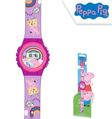 Świnka Peppa, zegarek cyfrowy