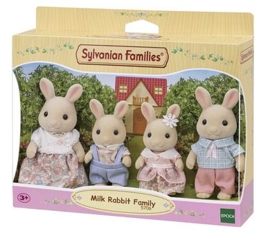 Sylvanian Families, Rodzina biszkoptowych królików, zestaw figurek, 5706