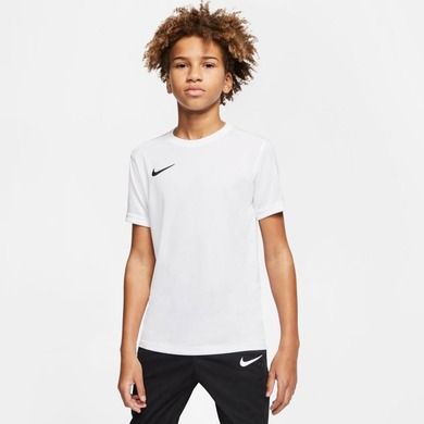 T-shirt chłopięcy, biały, Nike Park VII Boys