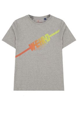 T-shirt chłopięcy, szary, Tom Tailor