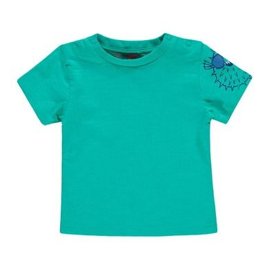 T-shirt chłopięcy, turkusowy, Kanz