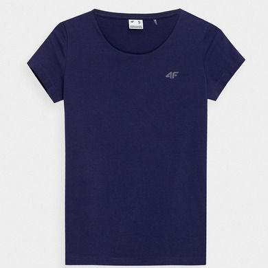 T-shirt damski, granatowy, 4F