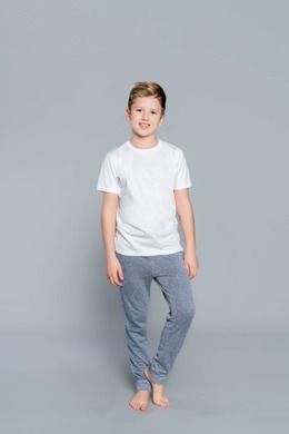 T-shirt dziecięcy, biały, Italian Fashion