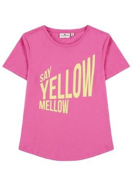 T-shirt dziewczęcy, różowy, Tom Tailor