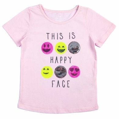 T-shirt dziewczęcy, różowy, Tom Tailor
