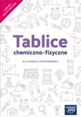 Tablice chemiczno-fizyczne dla klas 7-8 szkoły podstawowej