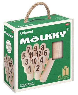 Tactic, Mölkky GO! gra plenerowa w kartoniku z rączką
