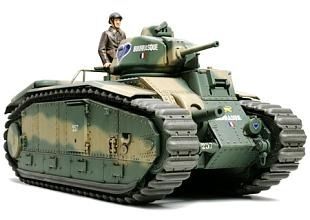 Tamiya, French Battle Tank B1 bis, model do sklejania