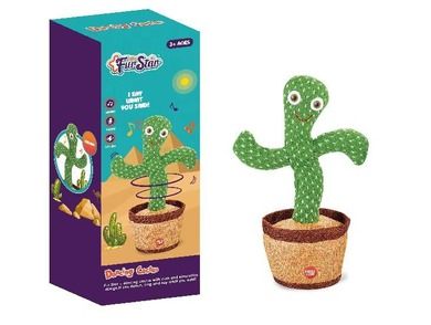 Tańczący kaktus, zabawka z piosenkami