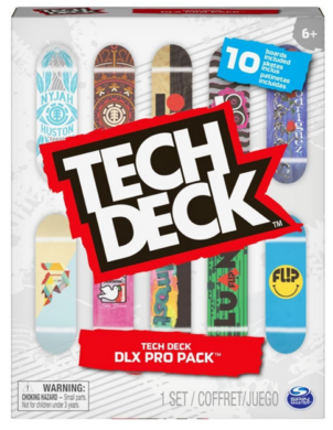 Tech Deck, fingerboard, deskorolki, 10 szt.