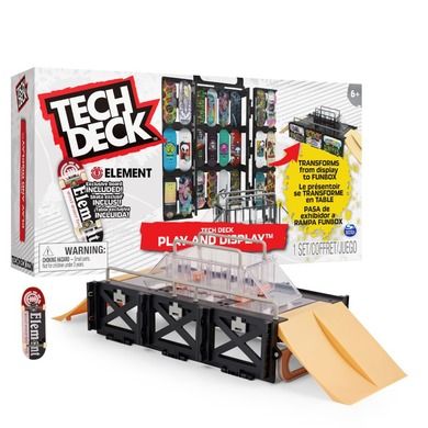 Tech Deck, Play and Display, rampa + deskorolka