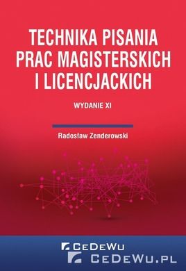 Technika pisania prac magisterskich i licencjackich
