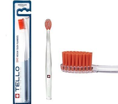 Tello, 3940 Medium, szwajcarska szczoteczka do zębów