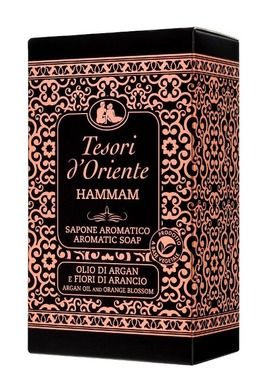 Tesori d'Oriente, Hammam, aromatyczne mydło w kostce, olej arganowy & kwiat pomarańczy, 125g