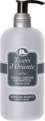 Tesori d'Oriente, kremowe mydło w płynie, muschio bianco, 300 ml
