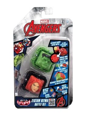The Avengers, Battle Cube, Hulk vs Black Widow, figurki