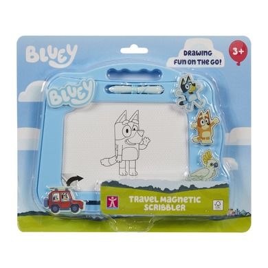 TM Toys, Bluey, znikopis magnetyczny, zestaw ze stemplami