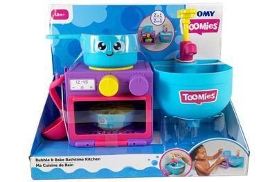 Tomy, Toomies, Fabryka piany, kuchnia, zabawka do kąpieli