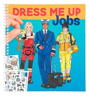 Top Model, Dress Me Up, zestaw z naklejkami