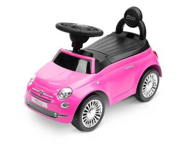 Toyz, Fiat 500, jeździk, pink