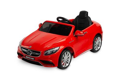 Toyz, Mercedes-Benz AMG S63, pojazd na akumulator, czerwony