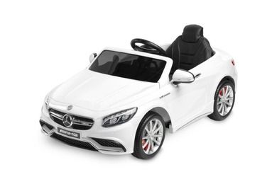 Toyz, Mercedes-Benz AMG S63, pojazd na akumulator, white