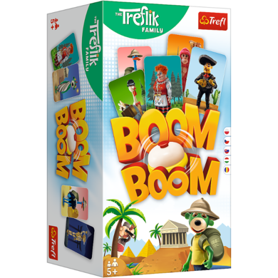 Trefl, Boom Boom, Rodzina Treflików, gra karciana
