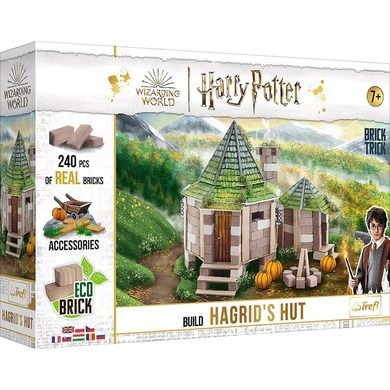 Trefl, Buduj z cegły, Harry Potter, Chatka Hagrida, zestaw kreatywny