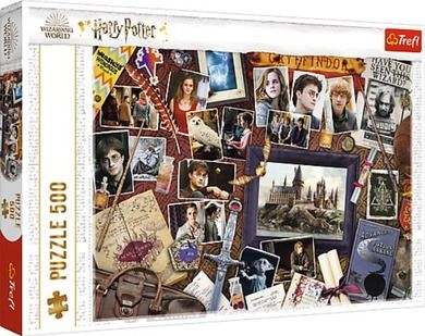 Trefl, Pamiątki z Hogwartu, puzzle, 500 elementów