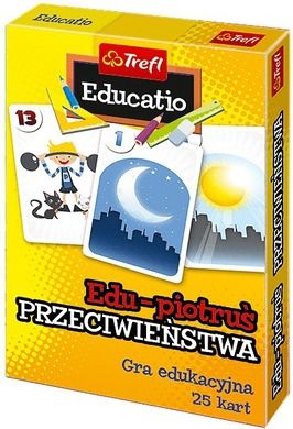 Trefl, Piotruś, przeciwieństwa, gra karciana