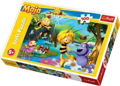 Trefl, Pszczółka Maja i przyjaciele, puzzle, 100 elementów