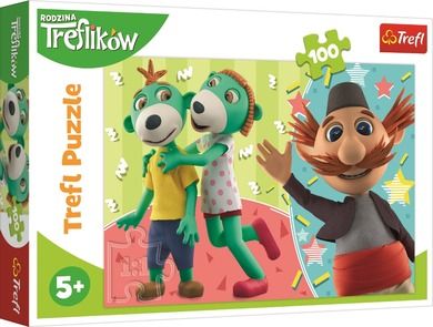 Trefl, Rodzina Treflików, Trefliki i Wujcio, puzzle, 100 elementów