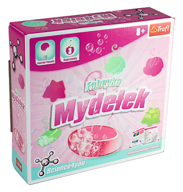 Trefl, Science4you, Fabryka mydełek, zestaw kreatywny
