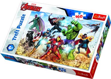 Trefl, The Avengers, Gotowi by ratować świat, puzzle, 160 elementów